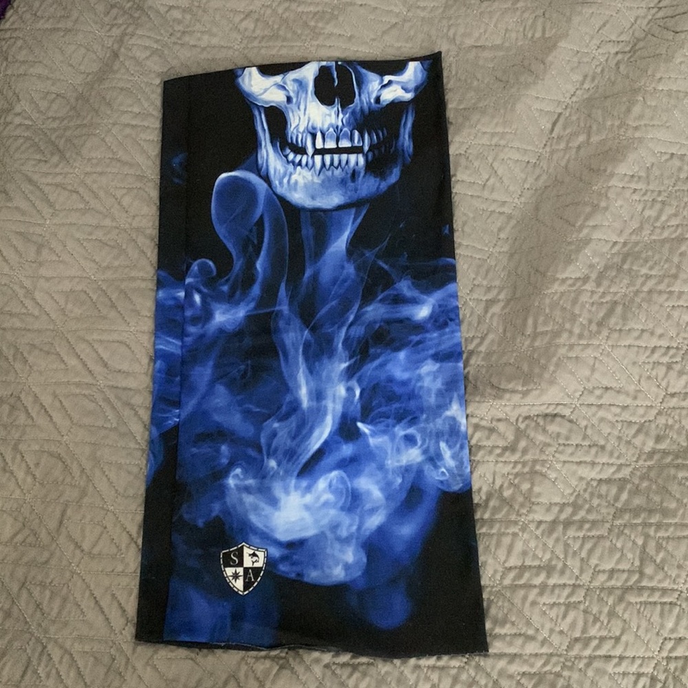 🩻💀Skull Face Covering for anything outdoors or as any type of mask 😷🎃🎣🥾🦌